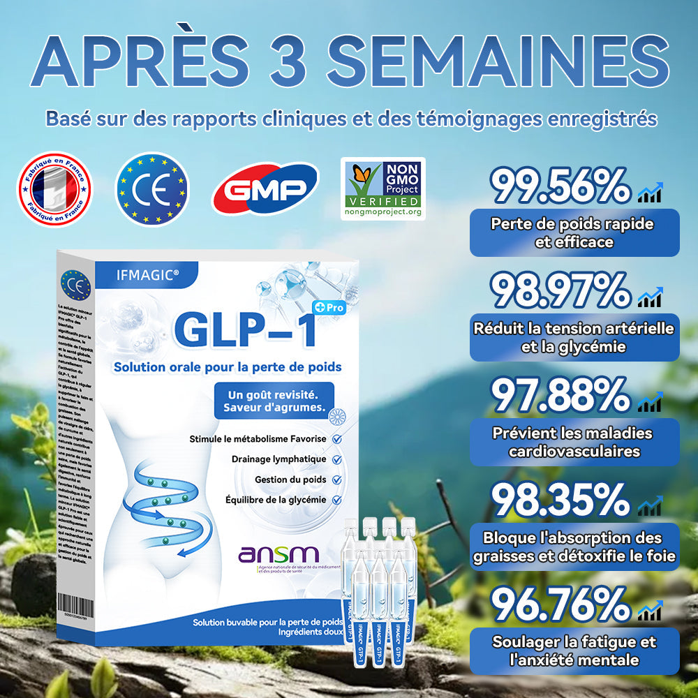 𝐈𝐅𝐌𝐀𝐆𝐈𝐂® 𝐆𝐋𝐏-𝟏 𝐏𝐫𝐨 𝐒𝐨𝐥𝐮𝐭𝐢𝐨𝐧 𝐨𝐫𝐚𝐥𝐞 𝐩𝐨𝐮𝐫 𝐥𝐚 𝐩𝐞𝐫𝐭𝐞 𝐝𝐞 𝐩𝐨𝐢𝐝𝐬 Une dose par jour — voyez les résultats en 7 jours💐💖