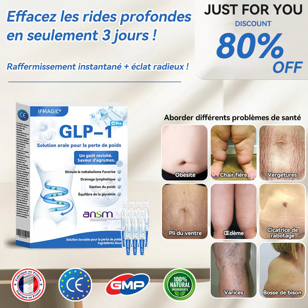𝐈𝐅𝐌𝐀𝐆𝐈𝐂® 𝐆𝐋𝐏-𝟏 𝐏𝐫𝐨 𝐒𝐨𝐥𝐮𝐭𝐢𝐨𝐧 𝐨𝐫𝐚𝐥𝐞 𝐩𝐨𝐮𝐫 𝐥𝐚 𝐩𝐞𝐫𝐭𝐞 𝐝𝐞 𝐩𝐨𝐢𝐝𝐬 Une dose par jour — voyez les résultats en 7 jours💐💖