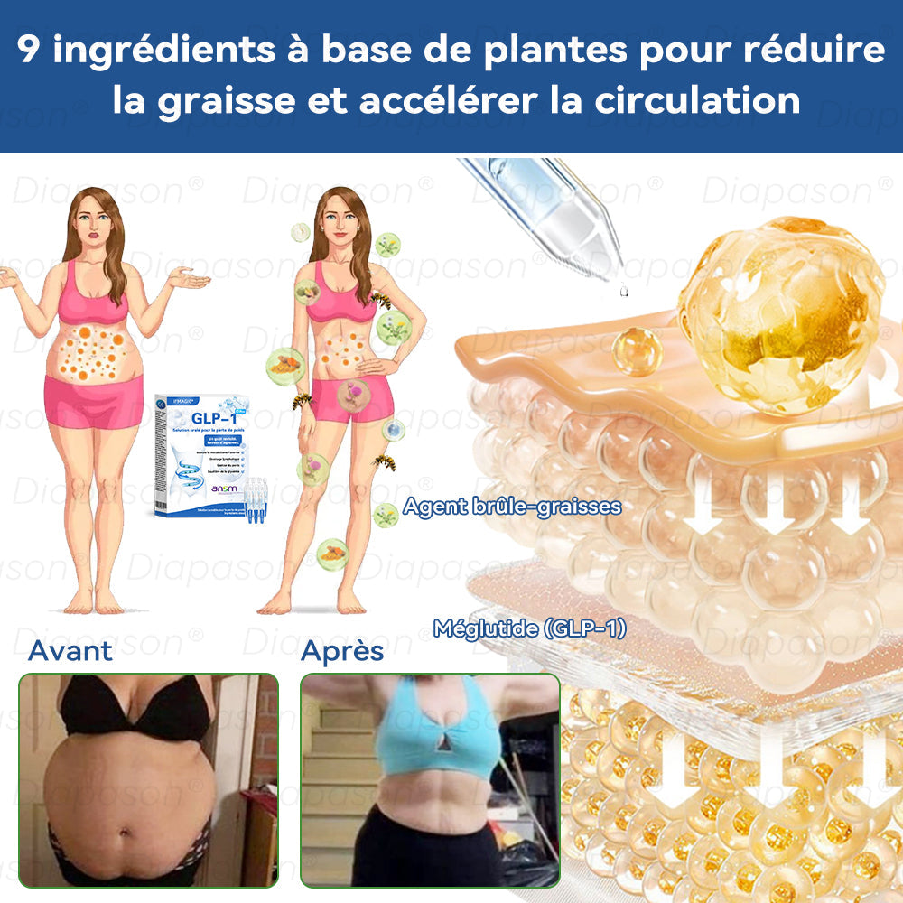 𝐈𝐅𝐌𝐀𝐆𝐈𝐂® 𝐆𝐋𝐏-𝟏 𝐏𝐫𝐨 𝐒𝐨𝐥𝐮𝐭𝐢𝐨𝐧 𝐨𝐫𝐚𝐥𝐞 𝐩𝐨𝐮𝐫 𝐥𝐚 𝐩𝐞𝐫𝐭𝐞 𝐝𝐞 𝐩𝐨𝐢𝐝𝐬 Une dose par jour — voyez les résultats en 7 jours💐💖