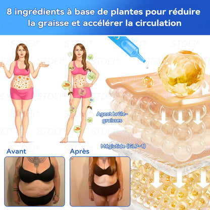 【Boutique officielle 】𝐒𝐓𝐃𝐄𝐈® 𝐆𝐋𝐏-𝟏 𝐌𝐢𝐧𝐜𝐞𝐮𝐫 𝐬𝐚𝐧𝐭é 𝐀𝐦𝐩𝐨𝐮𝐥𝐞 𝐒𝐨𝐥𝐮𝐭𝐢𝐨𝐧 𝐛𝐮𝐯𝐚𝐛𝐥𝐞 - 👨‍⚕️ Obésité, maladies cardiovasculaires, diabète, apnée du sommeil