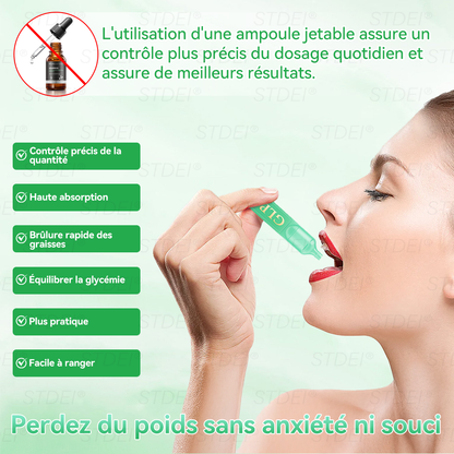 【Boutique officielle 】𝐒𝐓𝐃𝐄𝐈® 𝐆𝐋𝐏-𝟏 𝐌𝐢𝐧𝐜𝐞𝐮𝐫 𝐬𝐚𝐧𝐭é 𝐀𝐦𝐩𝐨𝐮𝐥𝐞 𝐒𝐨𝐥𝐮𝐭𝐢𝐨𝐧 𝐛𝐮𝐯𝐚𝐛𝐥𝐞 - 👨‍⚕️ Obésité, maladies cardiovasculaires, diabète, apnée du sommeil
